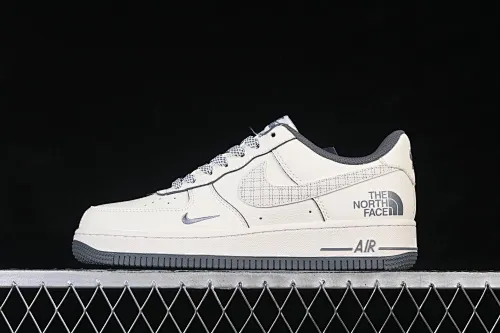 All categories Nk Air Force 1 Air Force series Nk Air Force 1 Low Air Force low top Nike Air Force 1'07 Low North Face co-branded beige mesh Air Force 1 low top casual sneakers JP8028-058